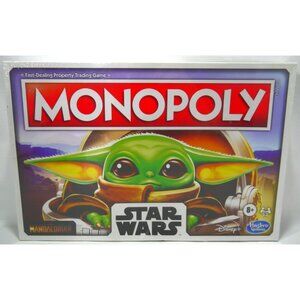MONOPOLY Star Wars Mandalorian family board game HASBRO 2020, NEW